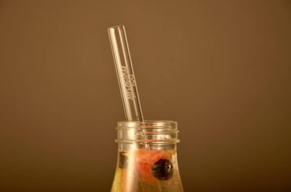 Skleněné brčko "Smoothie" (Ø12 mm) - délka 220 mm
